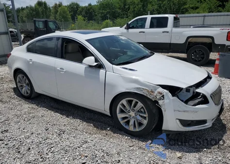 2017 Buick Regal Premium из США, поврежденный, VIN 2G4GR5GX8H9113406